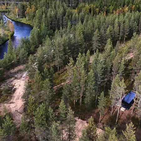 Lapland Riverside 7 Puolukka, Yllaes, Tiny With Sauna, Fireplace, Terrace, Bbq, Wifi, Ski, Fishing, Pets Ok