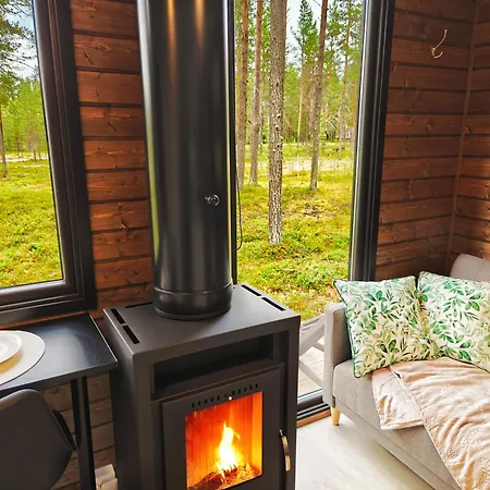 Lapland Riverside 7 Puolukka, Yllaes, Tiny With Sauna, Fireplace, Terrace, Bbq, Wifi, Ski, Fishing, Pets Ok Lomamökit *