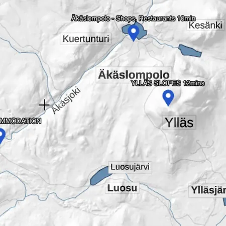 Chalet Lapland Riverside 7 Puolukka, Yllaes, Tiny With Sauna, Fireplace, Terrace, Bbq, Wifi, Ski, Fishing, Pets Ok *