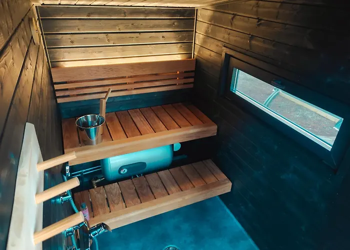 Chalet Lapland Riverside 7 Puolukka, Yllaes, Tiny With Sauna, Fireplace, Terrace, Bbq, Wifi, Ski, Fishing, Pets Ok