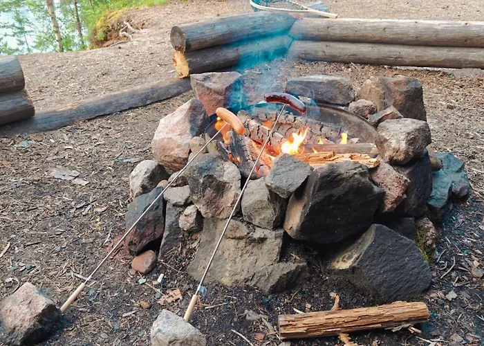 شاليه Lapland Riverside 7 Puolukka, Yllaes, Tiny With Sauna, Fireplace, Terrace, Bbq, Wifi, Ski, Fishing, Pets Ok